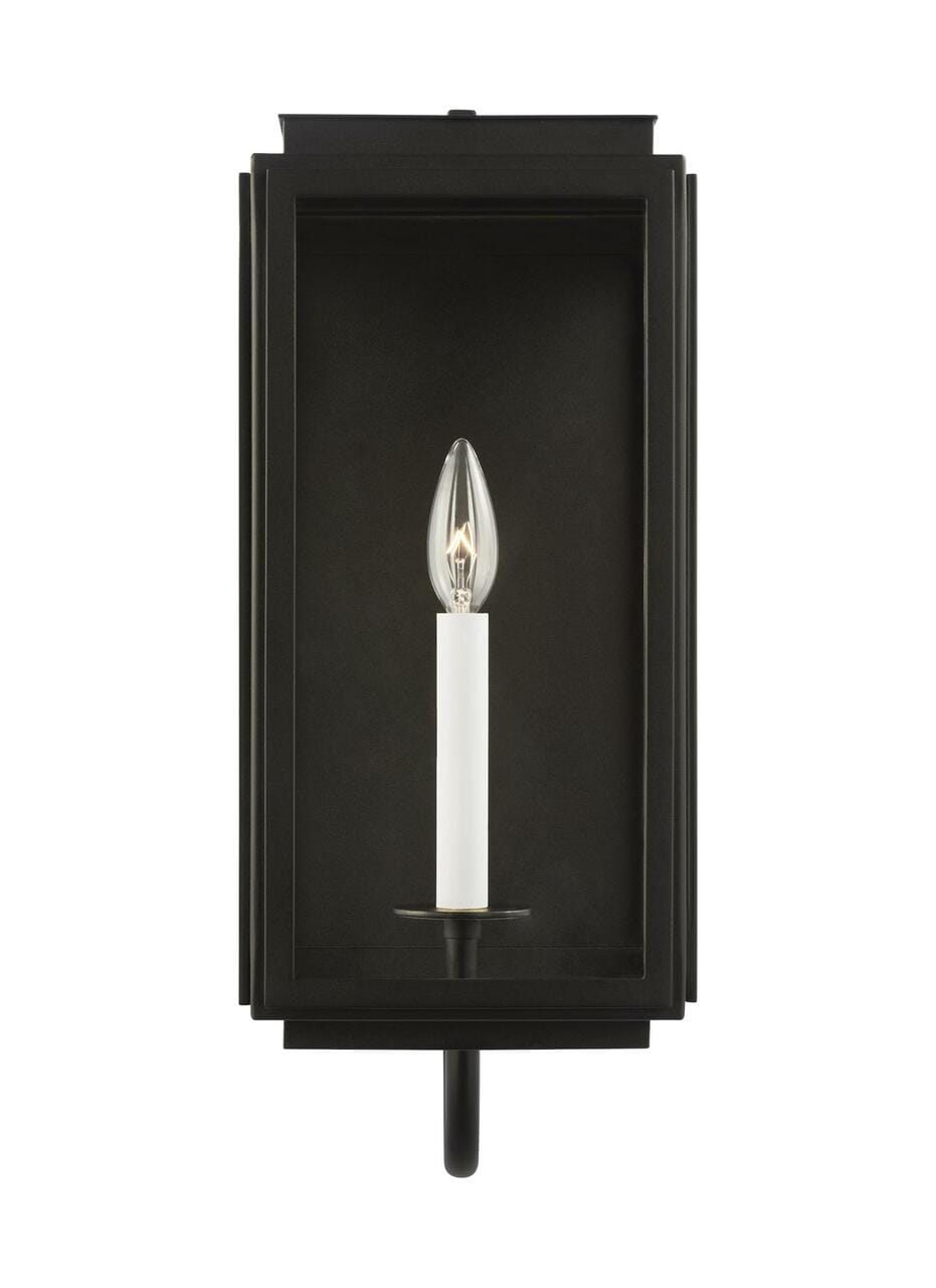 Generation Lighting Edgar Outdoor Wall Light in Textured Black by Lauren Ralph Lauren
