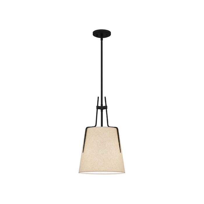 Quoizel Leona Pendant Light in Matte Black Quoizel Leona Pendant Light in Matte Black
