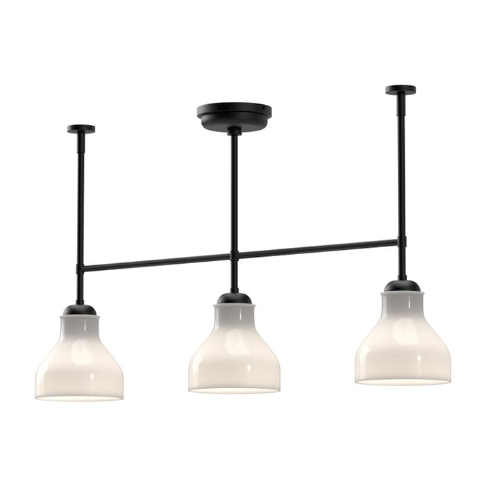 Westlake 3-Light Linear Pendant in Matte Black Westlake 3-Light Linear Pendant in Matte Black