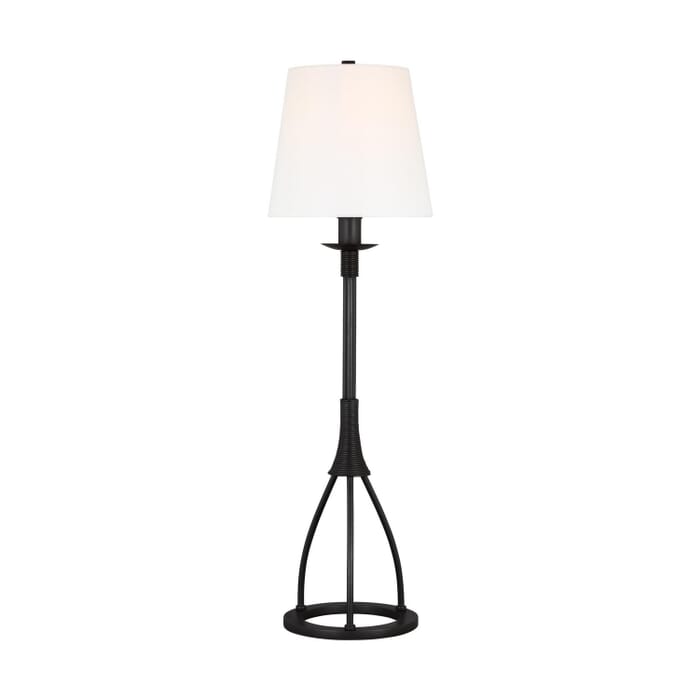 Sullivan 1-Light Buffet Lamp in Aged Iron Sullivan 1-Light Buffet Lamp in Aged Iron