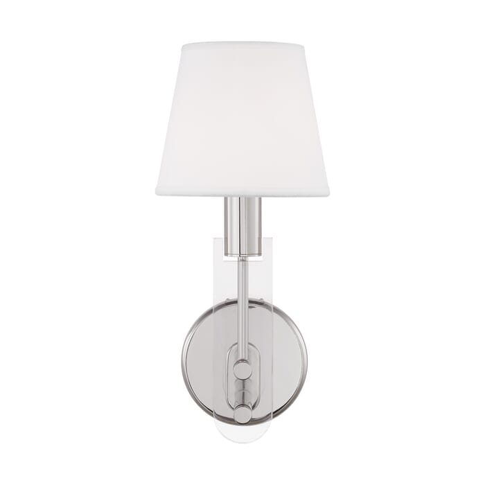 Generation Lighting Jake Bathroom Vanity Light in Polished Nickel And Clear Acrylic by Ralph Lauren Generation Lighting Jake Bathroom Vanity Light in Polished Nickel And Clear Acrylic by Ralph Lauren