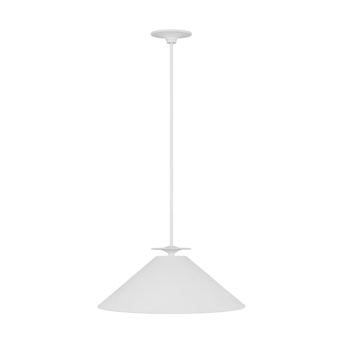 Cornet 1-Light Pendant in Cast Plaster Cornet 1-Light Pendant in Cast Plaster