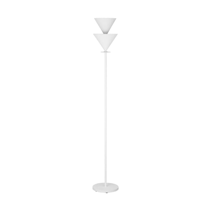 Cornet 1-Light Floor Lamp in Cast Plaster Cornet 1-Light Floor Lamp in Cast Plaster