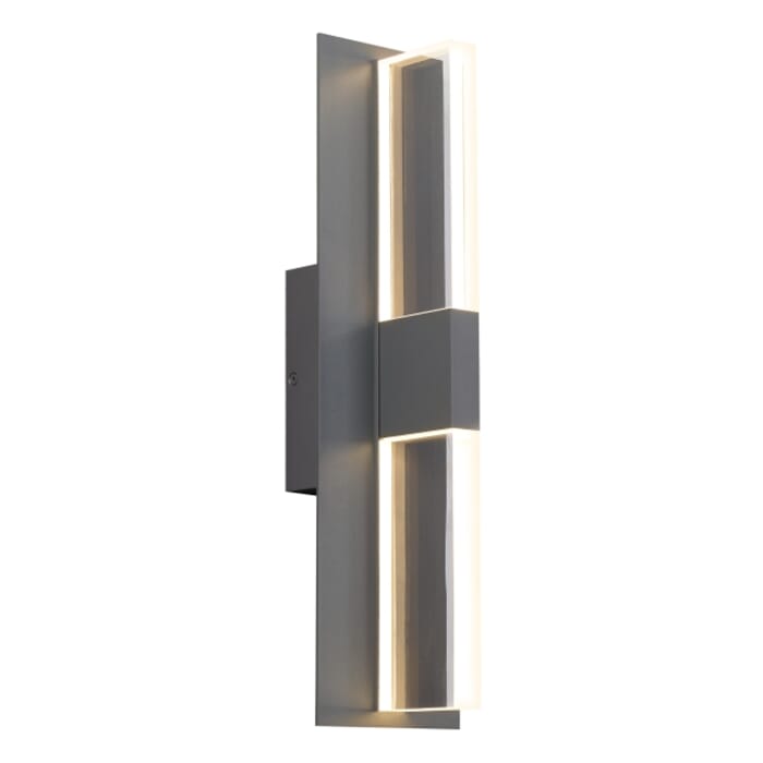 Tech Lyft 19" Outdoor Wall Light in Charcoal Tech Lyft 19" Outdoor Wall Light in Charcoal