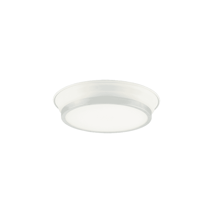 Matteo Jaxx 1-Light Ceiling Light In White With Chrome Matteo Jaxx 1-Light Ceiling Light In White With Chrome