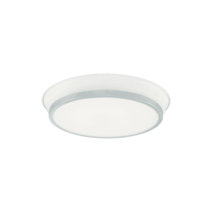 Matteo Jaxx 2-Light Ceiling Light In White With Chrome Matteo Jaxx 2-Light Ceiling Light In White With Chrome