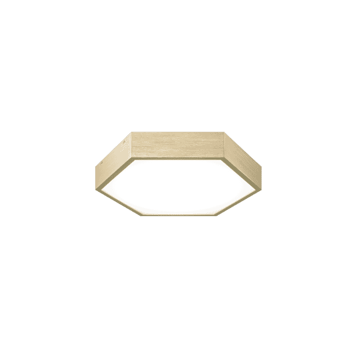 Matteo Hexol 1-Light Ceiling Light In Oxidized Gold Matteo Hexol 1-Light Ceiling Light In Oxidized Gold
