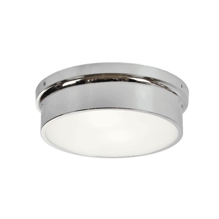 Matteo Ciotola 2-Light Ceiling Light In Chrome Matteo Ciotola 2-Light Ceiling Light In Chrome
