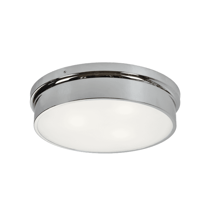 Matteo Ciotola 3-Light Ceiling Light In Chrome Matteo Ciotola 3-Light Ceiling Light In Chrome