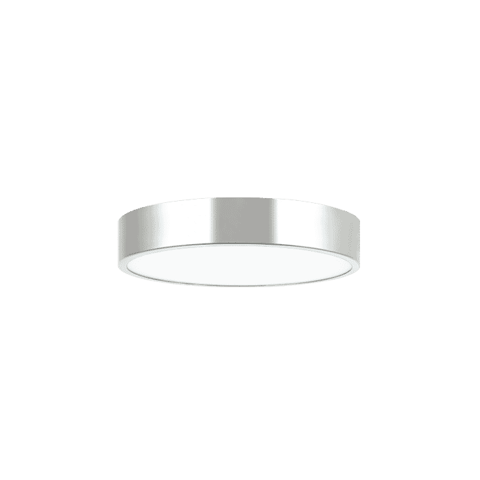 Matteo Plato 1-Light Ceiling Light In Chrome Matteo Plato 1-Light Ceiling Light In Chrome