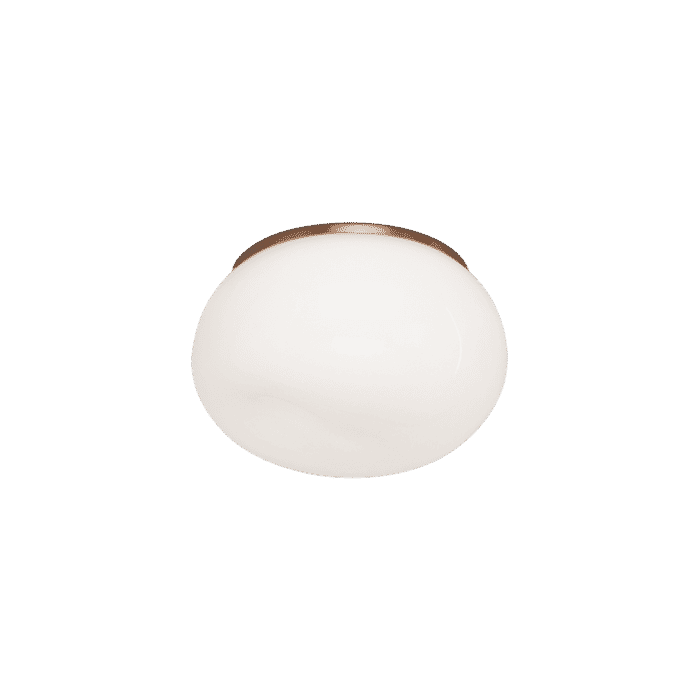 Matteo Gelasin 1-Light Ceiling Light In Aged Gold Brass Matteo Gelasin 1-Light Ceiling Light In Aged Gold Brass
