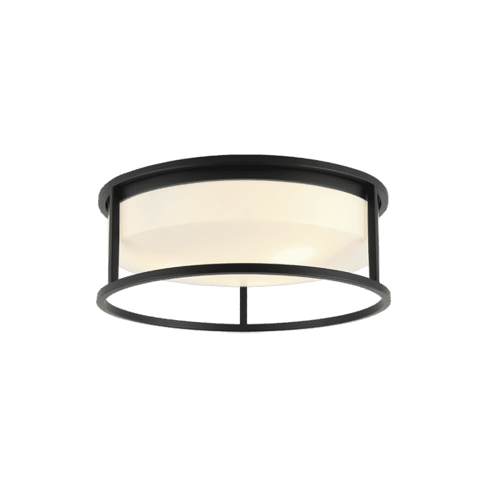 Matteo Framerton 3-Light Ceiling Light In Matte Black Matteo Framerton 3-Light Ceiling Light In Matte Black
