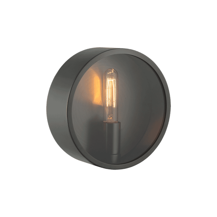 Matteo Marco 1-Light Wall Sconce In Gunmetal Matteo Marco 1-Light Wall Sconce In Gunmetal