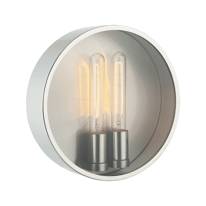Matteo Marco 2-Light Wall Sconce In Chrome Matteo Marco 2-Light Wall Sconce In Chrome