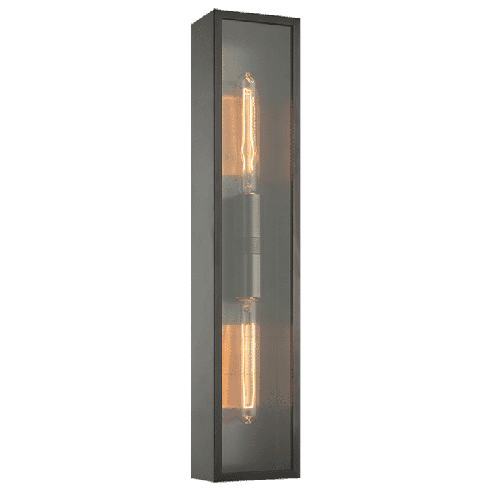 Matteo Marco 2-Light Wall Sconce In Gunmetal Matteo Marco 2-Light Wall Sconce In Gunmetal