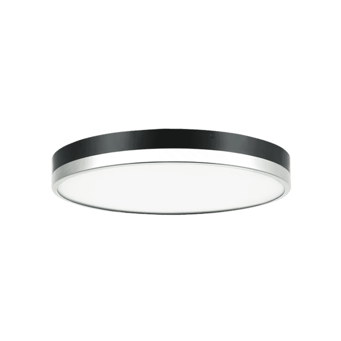 Matteo Tone 1-Light Ceiling Light In Black & Chrome Matteo Tone 1-Light Ceiling Light In Black & Chrome