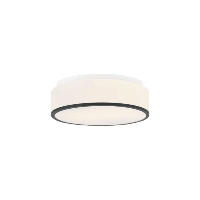 Matteo Echo 2-Light Ceiling Light In Matte Black Matteo Echo 2-Light Ceiling Light In Matte Black