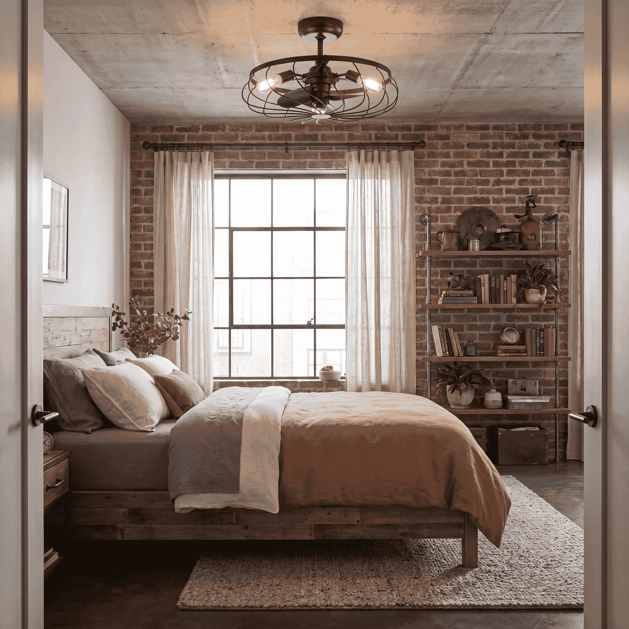 Trade Winds Lighting 3-Light Ceiling Fan In English Bronze