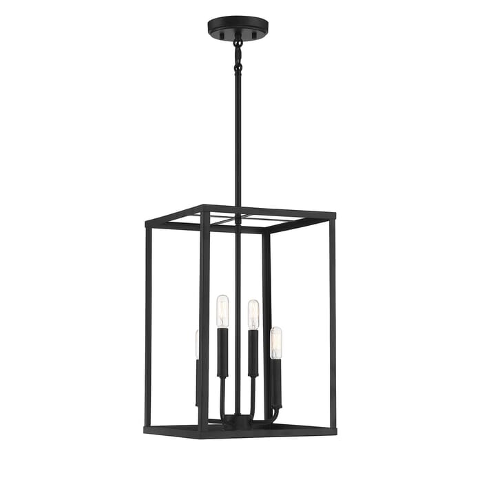 Meridian 4-Light Pendant in Matte Black Meridian 4-Light Pendant in Matte Black