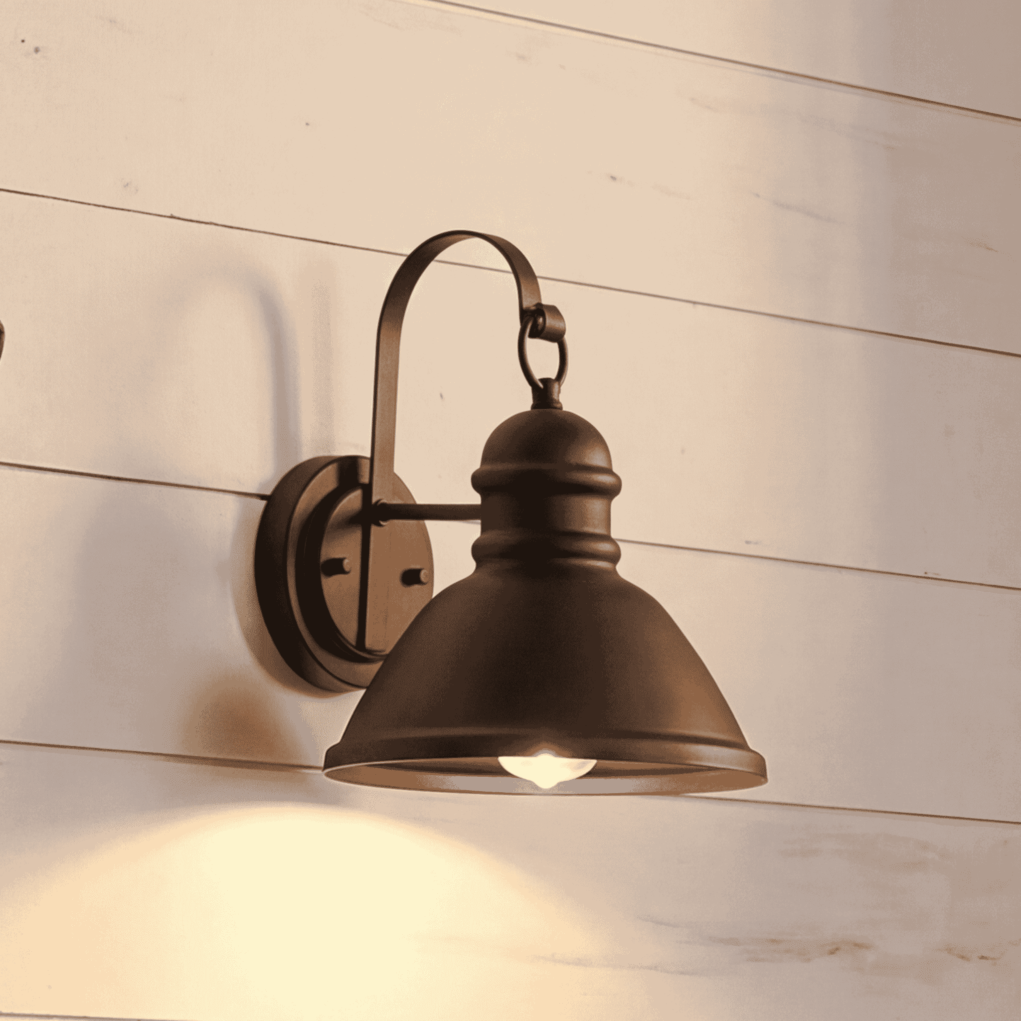 Trade Winds Lighting 1-Light Wall Sconce In Matte Black