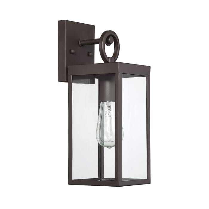 Trade Winds Lighting 1-Light Wall Sconce In English Bronze Trade Winds Lighting 1-Light Wall Sconce In English Bronze