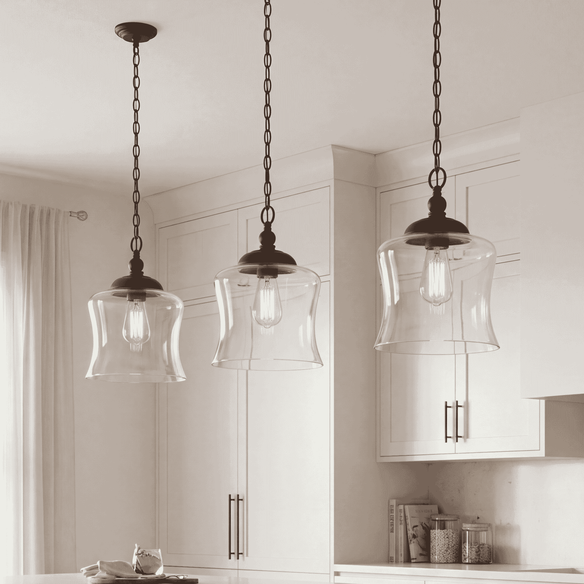 Trade Winds Belle 1-Light Mini Pendant in Oil Rubbed Bronze