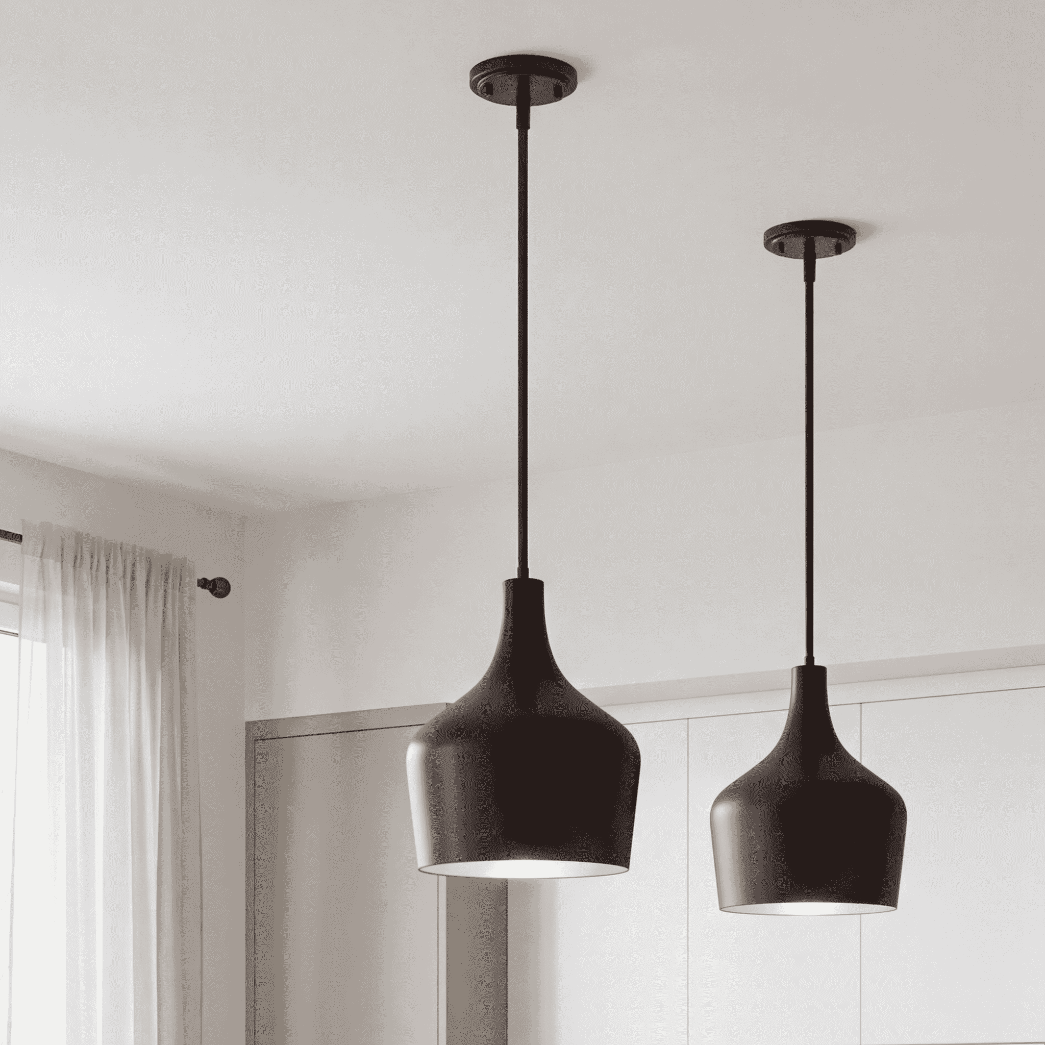 Trade Winds Lisa Metal Pendant in Oil Rubbed Bronze