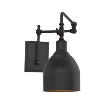 Trade Winds Everett Adjustable Wall Sconce in Oil Rubbed Bronze