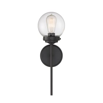 Trade Winds Lighting 1-Light Wall Sconce In Oil Rubbed Bronze