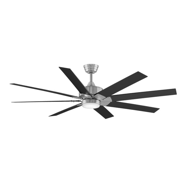 Fanimation Levon Custom Indoor Ceiling Fan In Brushed Nickel Motor Only Lights Com Fanimation Levon Custom Indoor Ceiling, Fanimation 72 Inch Ceiling Fan