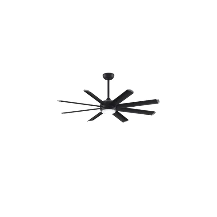 Fanimation Stellar Custom 1-Light 8-Blade Ceiling Fan Motor (Only) in Black Fanimation Stellar Custom 1-Light 8-Blade Ceiling Fan Motor (Only) in Black