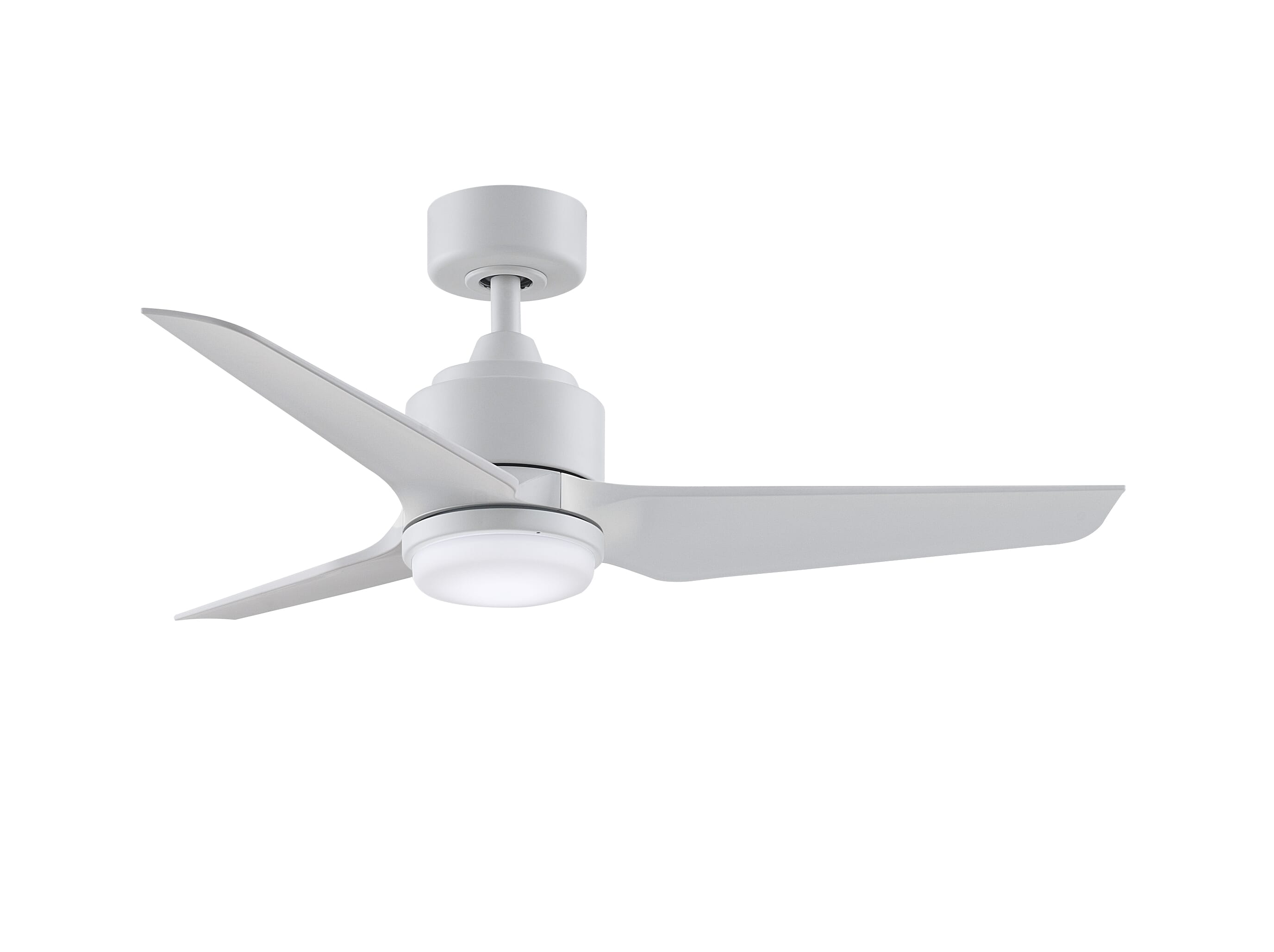 Fanimation TriAire Custom Indoor/Outdoor Ceiling Fan in Matte White- MOTOR ONLY