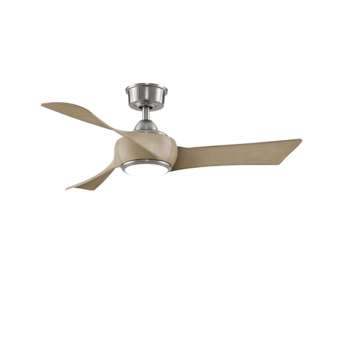 Fanimation Wrap Custom Indoor Ceiling Fan in Brushed Nickel- MOTOR ONLY Fanimation Wrap Custom Indoor Ceiling Fan in Brushed Nickel- MOTOR ONLY