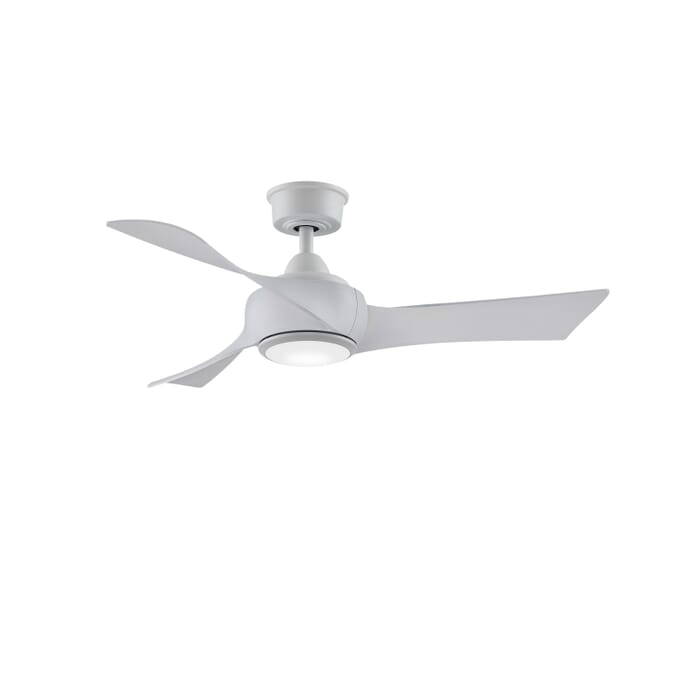 Fanimation Wrap Custom Indoor Ceiling Fan in Matte White- MOTOR ONLY Fanimation Wrap Custom Indoor Ceiling Fan in Matte White- MOTOR ONLY