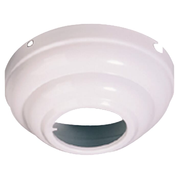 Monte Carlo 5.25" Slope Ceiling Fan Adapter in White Monte Carlo 5.25" Slope Ceiling Fan Adapter in White