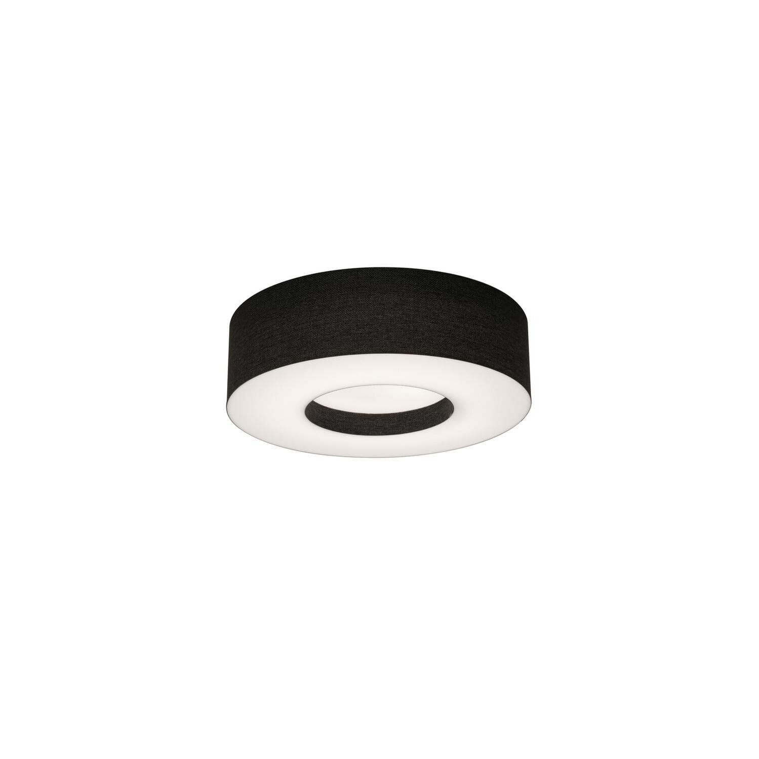Montclair 2-Light Flush Mount in Black