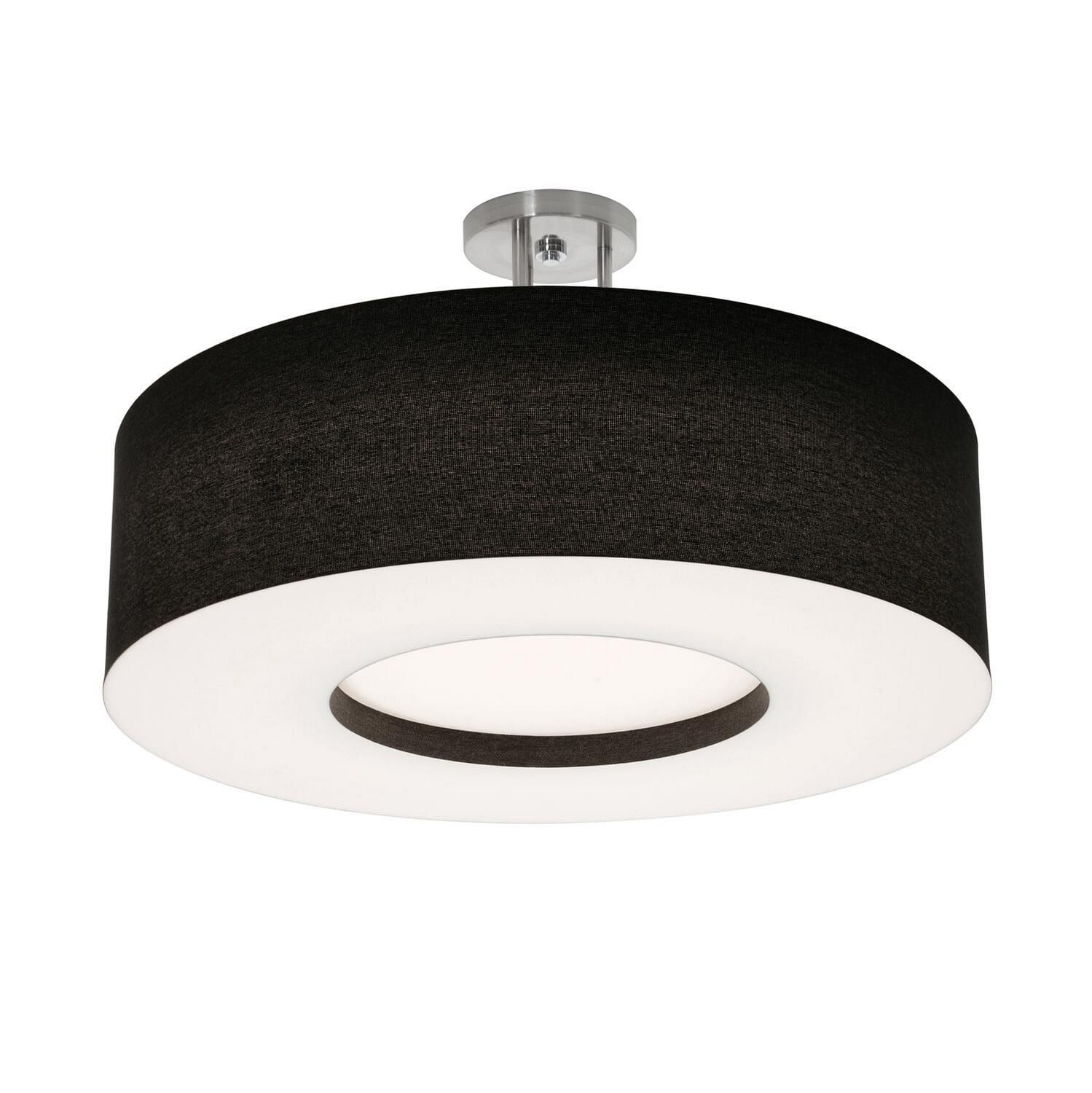 Montclair LED Flush Mount in Satin Nickel