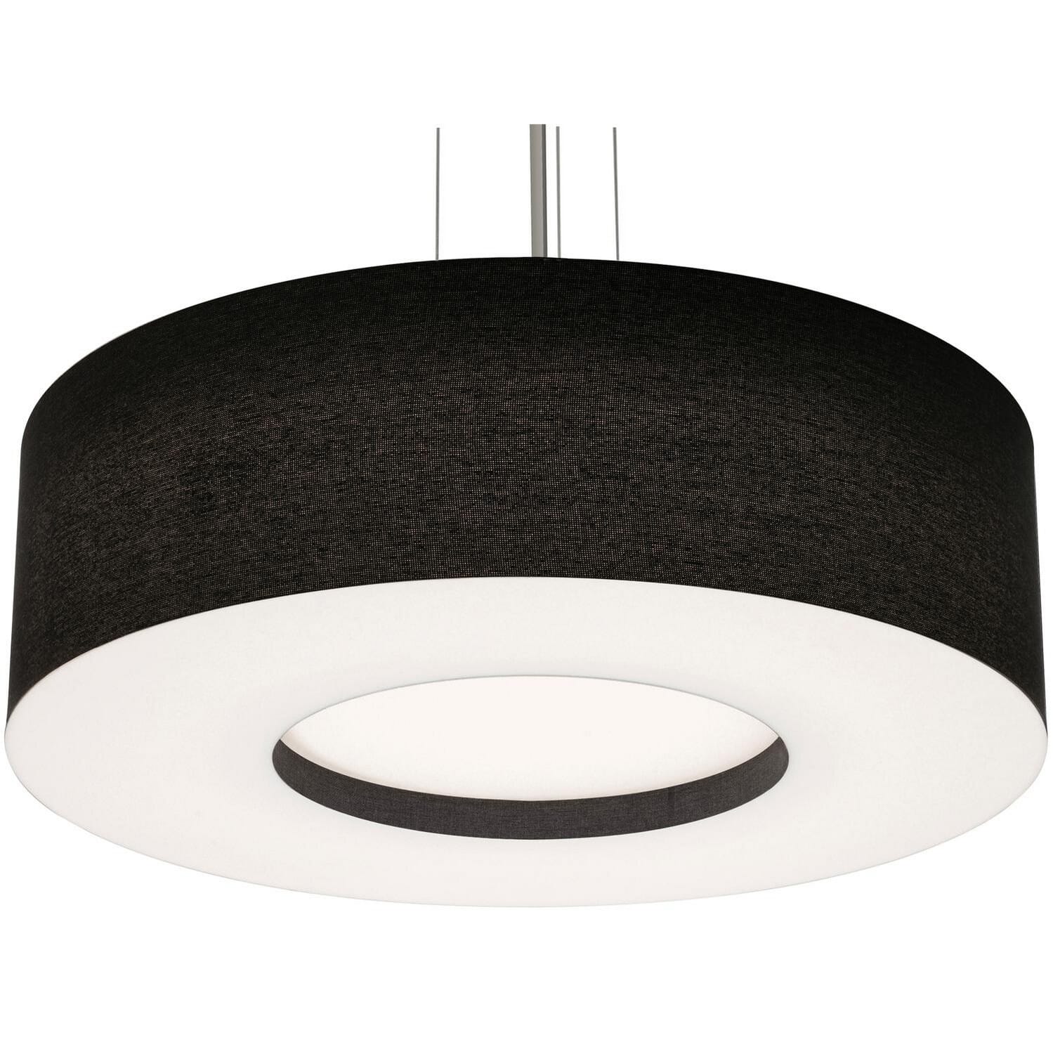 Montclair LED Pendant in Satin Nickel