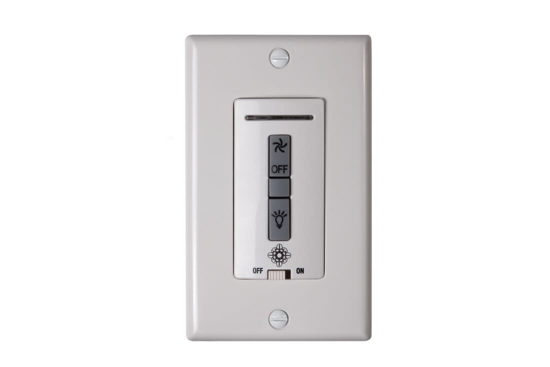 Visual Comfort Fan Hard Wired Remote (Wall Control Only) in White