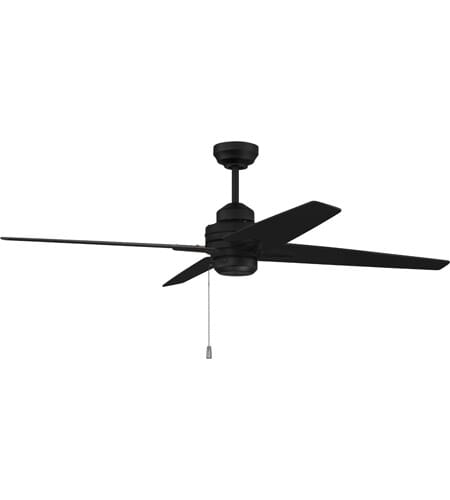 Craftmade Maddie Outdoor Ceiling Fan in Flat Black