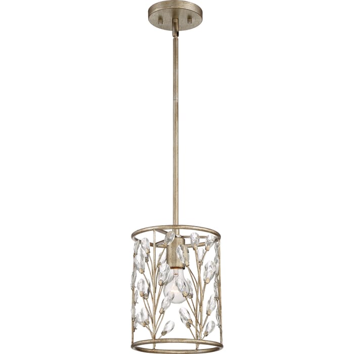 Quoizel Meadow Lane 8" Pendant Light in Vintage Gold Quoizel Meadow Lane 8" Pendant Light in Vintage Gold