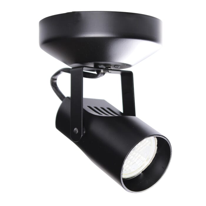 WAC Lighting 120V 1-Light Monopoint 007 Monopoint in Black WAC Lighting 120V 1-Light Monopoint 007 Monopoint in Black