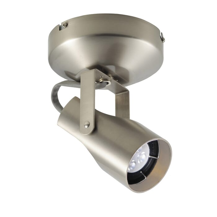 WAC Lighting 120V 1-Light LED Monopoint 007 Monopoint in Brushed Nickel WAC Lighting 120V 1-Light LED Monopoint 007 Monopoint in Brushed Nickel