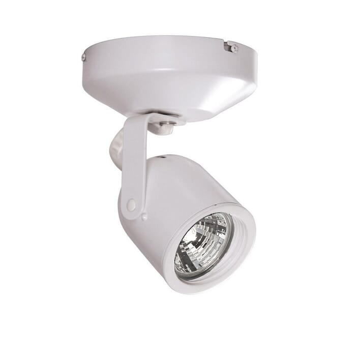 WAC Lighting 120V 1-Light Monopoint 808 Monopoint in White WAC Lighting 120V 1-Light Monopoint 808 Monopoint in White