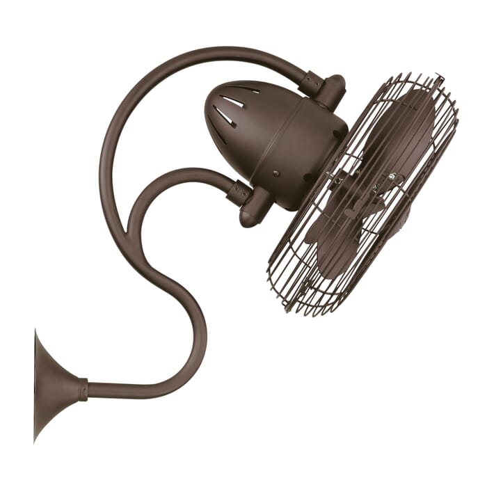 Matthews Melody 13" Indoor Wall Fan in Textured Bronze Matthews Melody 13" Indoor Wall Fan in Textured Bronze