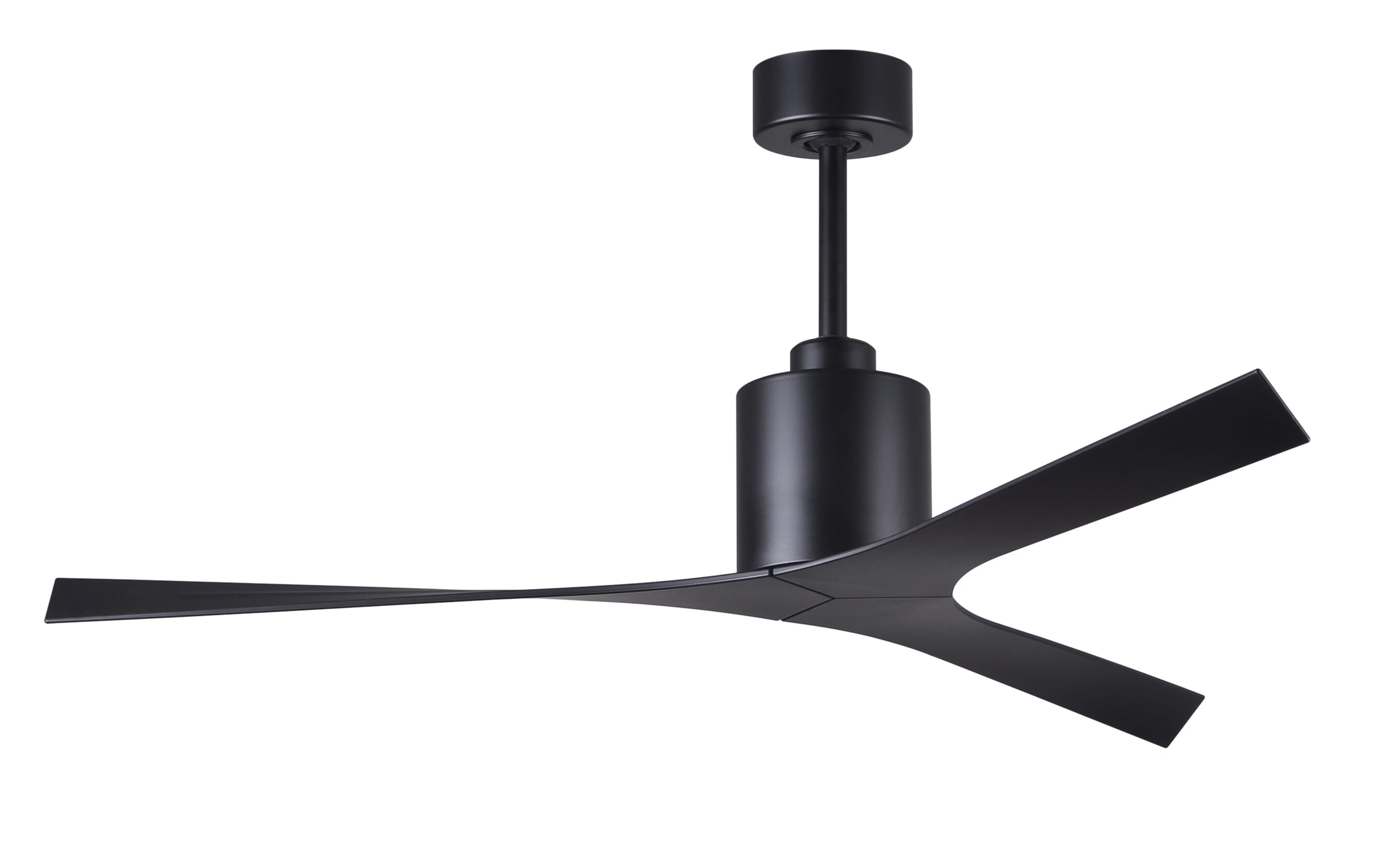 Molly 6-Speed DC 56 Ceiling Fan in Matte Black with Matte Black blades