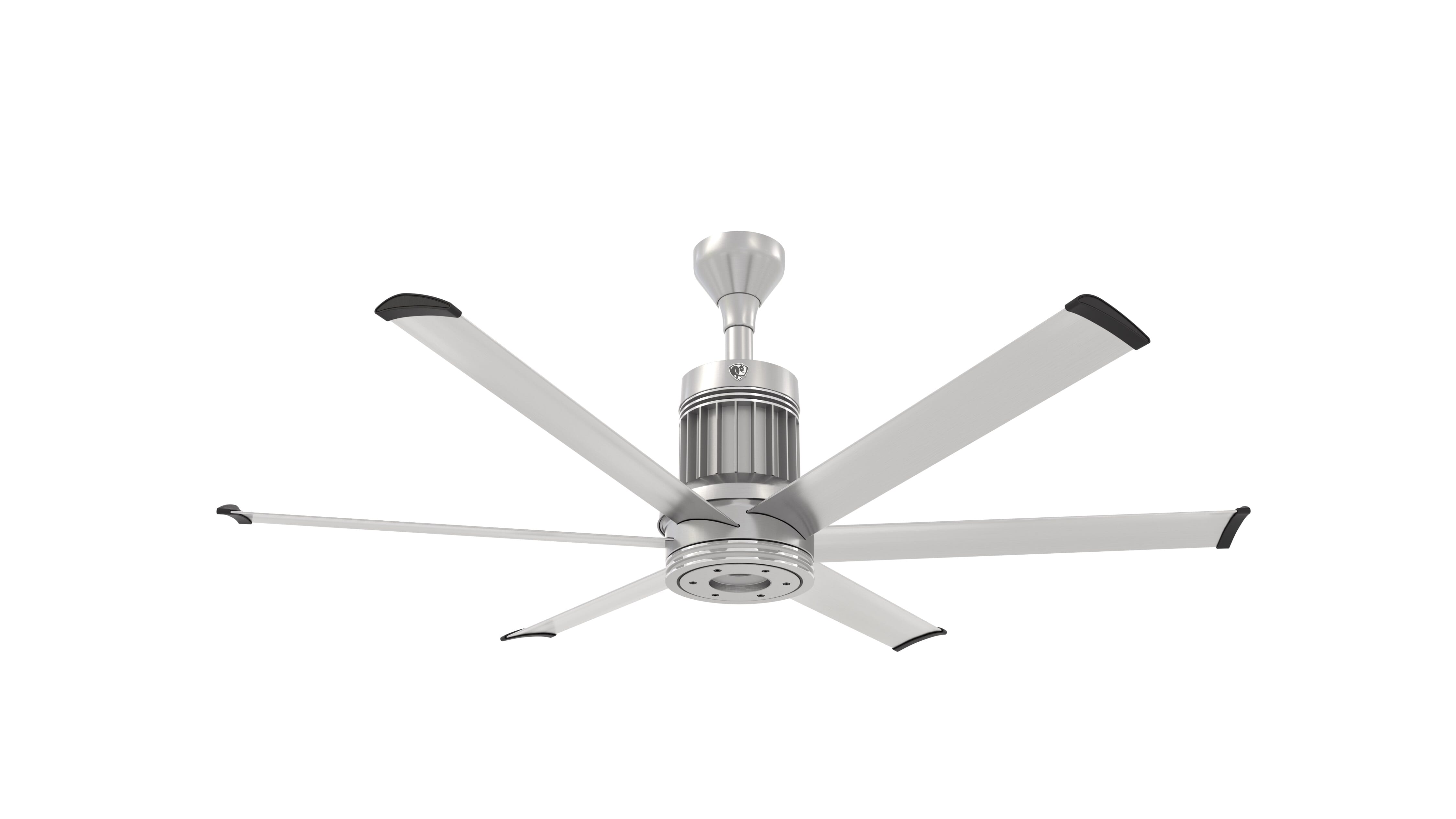 Big Ass Fans I6 60 Indoor Outdoor Ceiling Fan In Brushed Silver Lightsonlinecom