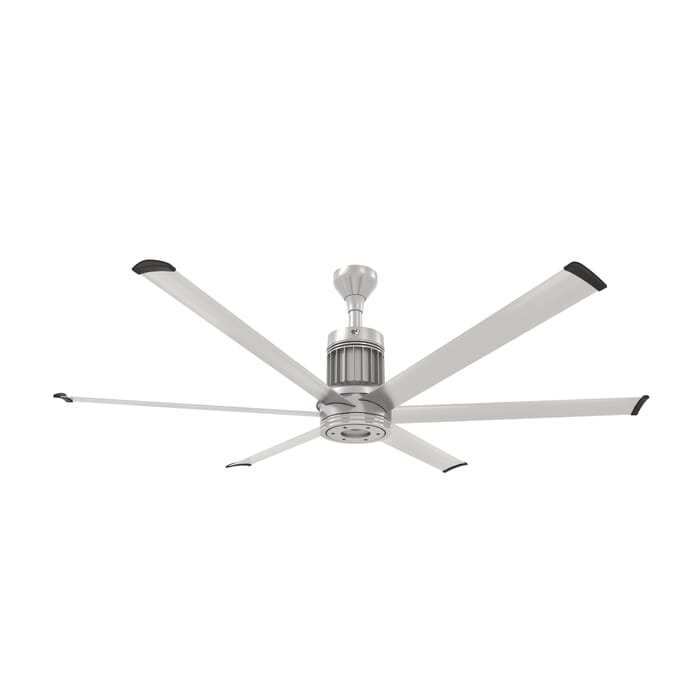 Big Ass Fans I6 72" Indoor/Outdoor Ceiling Fan in Brushed Silver Big Ass Fans I6 72" Indoor/Outdoor Ceiling Fan in Brushed Silver