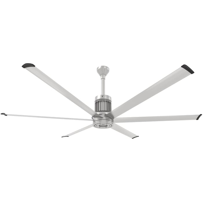 Big Ass Fans I6 84" Indoor/Outdoor Ceiling Fan in Brushed Silver Big Ass Fans I6 84" Indoor/Outdoor Ceiling Fan in Brushed Silver