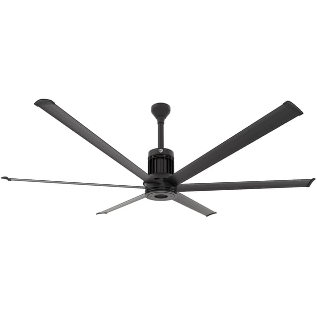 Big Ass Fans I6 84 Indoor Outdoor Ceiling Fan In Black Lights Com Big Ass Fans I6 84 Indoor Outdoor, 84 Ceiling Fan